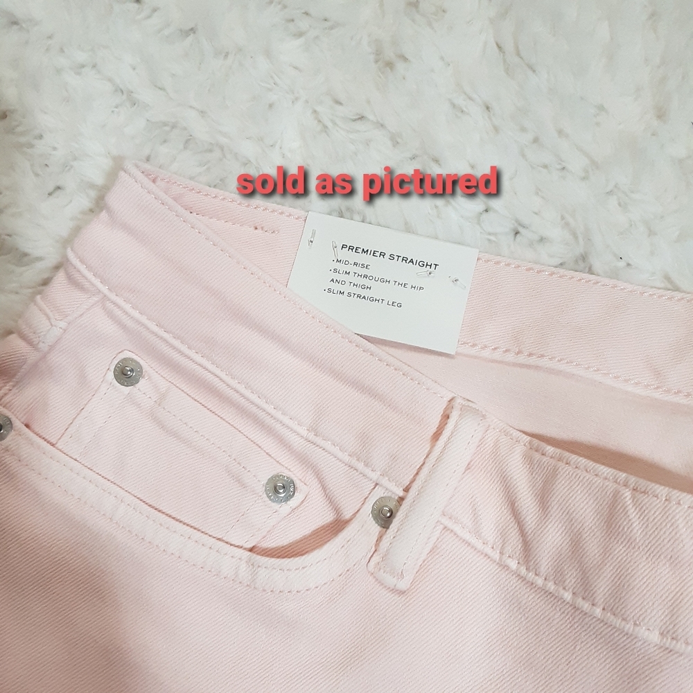 LAUREN RALPH LAUREN PREMIER STRAIGHT ANKLE JEANS - Picture 4 of 7